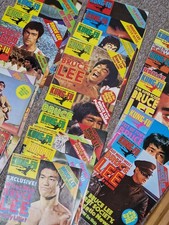 23 x Bruce Lee - King of Kung Fu magazines.  Rare. 1970s