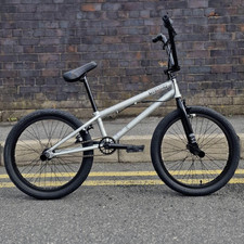 Colony Apprentice 18.9" Toptube Flatland BMX Bike Matte Apple Silver