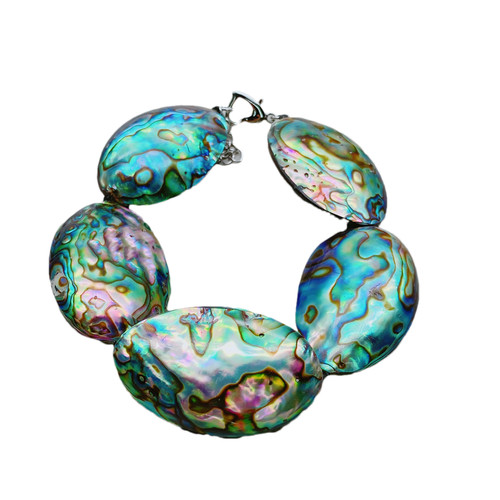 Rainbow color abalone - color, shell