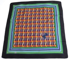 Liberty Vintage Silk Scarf - Large - Multicolours - 90 x 90 - Flaws