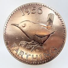 RARE GENUINE DODO 1983 LONDON COMMEMORATIVE METAL BOX TIN WREN FARTHING COIN ENG