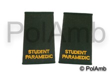 STUDENT PARAMEDIC Epaulettes