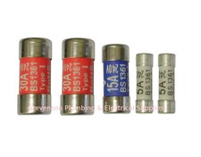 BS1361 Cartridge Fuse Pack 2 x