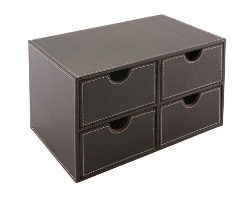 Osco brown faux leather - brown, 4