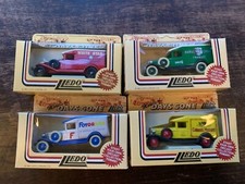 Lledo Lot x4 Diecast Van White Star Rapid Cash Fotorama Coleman Days Gone