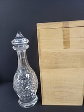 Vintage Waterford Crystal Colleen Pattern Decanter With Box. PS