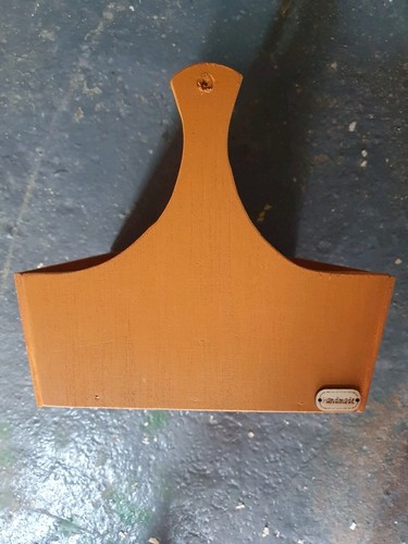 Wooden condiment holder - wooden,