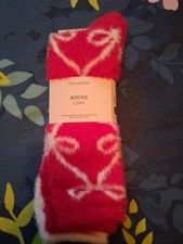 Ladies Girl's 2 Pairs Socks