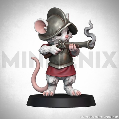 Musket mouse fantasy animal - fantasy,