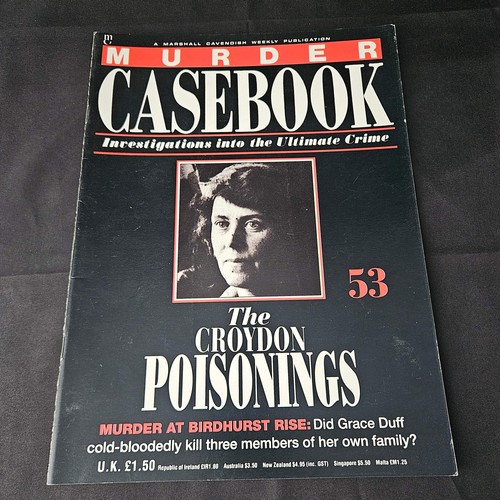 Murder casebook magazine - no, 53