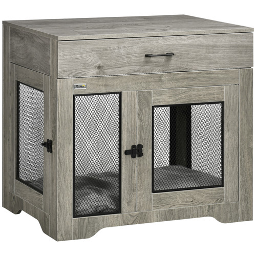 Double door dog kennel - double-door,