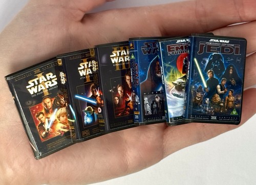 Miniature star wars - star, vhs