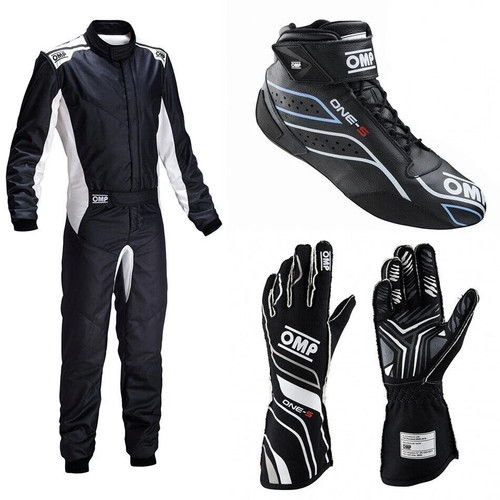 Embroidered kart race suit - kart,