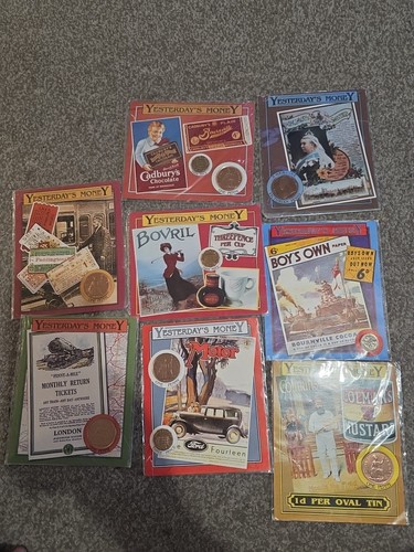 Yesterdays money collection - money,