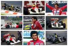 Ayrton senna poster - f1,