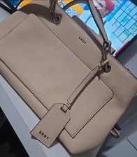Genuine DKNY Beige Handbag /
