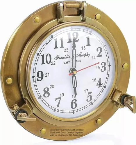 Antique brass porthole - antique,