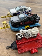 Collection Old Matchbox Corgi Car Trailers & Classic Ford RS Sierra Toy Cars Lot