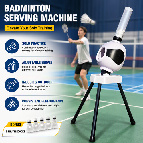 Badminton serving machine with - badminton,