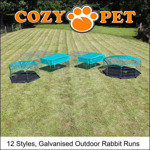 Rabbit run galvanised - rabbit,