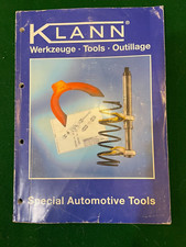 Klann Special Automotive Tools catalogue 1999