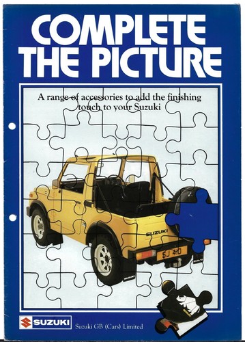 Suzuki accessories 1982 - suzuki, 1982-83