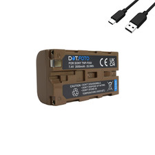 NP-F550 3500mAh USB-C Battery for Sony DCR-VX2000 VX2100 / HDR-FX1 FX7 FX1000