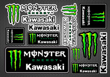 Kawasaki  ZX6R ZX10r ZH2R GPZ Sticker set x 13 Moto GP z900