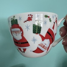 Portobello by inspire Christmas Santa Mug large Cup Bone China