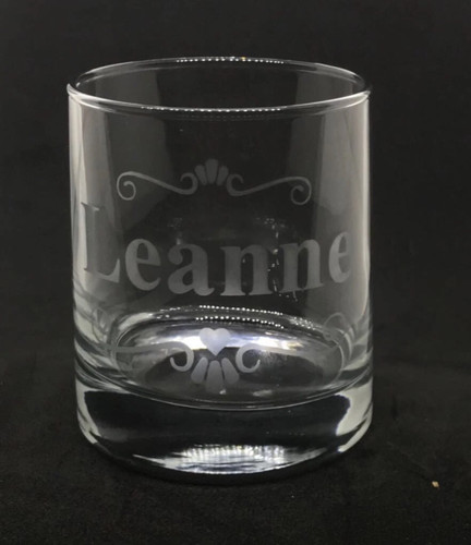 Personalized glass stencil - glass,