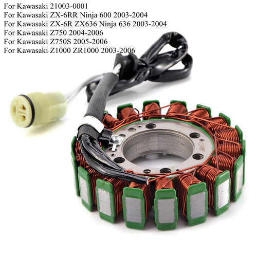 Engine generator stator - stator, coil