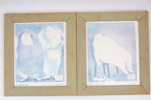 Pair erika oller framed - of,