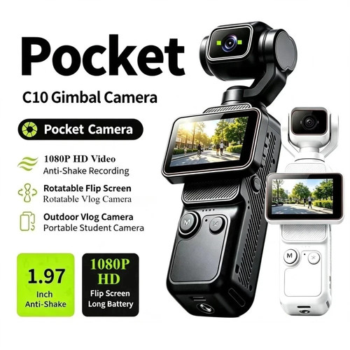 Handheld action camera - handheld,