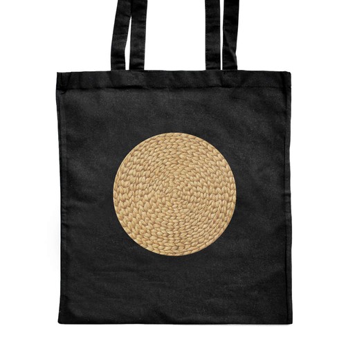 Woven straw placemat - straw, placemat'