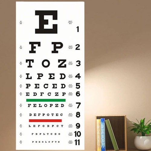Eye chart visual - eye,