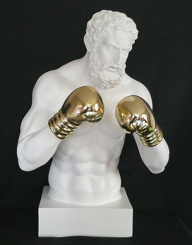 New boxing zeus statue - new,