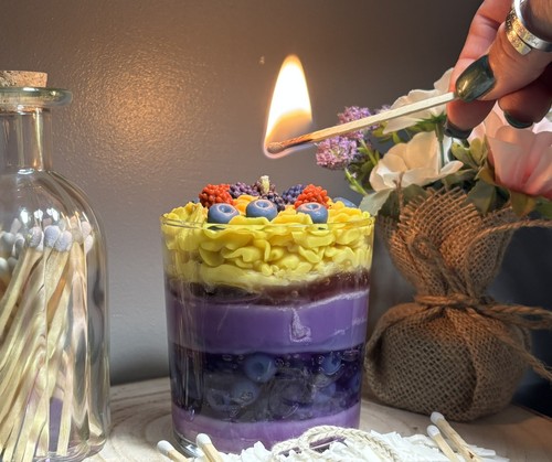 Heavenly berries cupcake - berries,