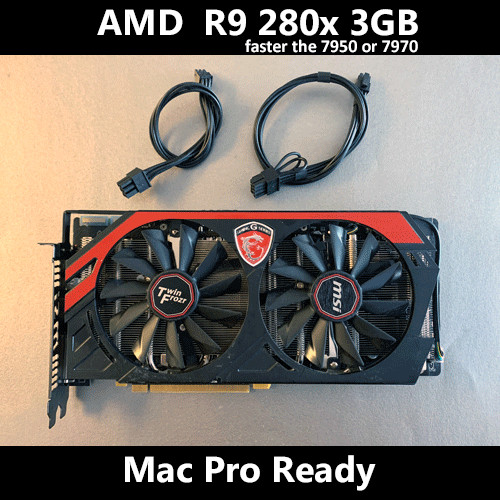 Amd 280x 3gb - mac, pro