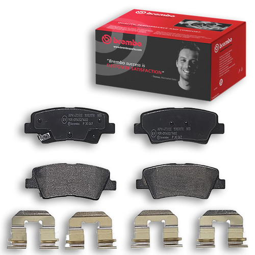 Rear brake pad - rear, fits