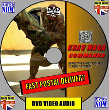 KRAV MAGA COMMANDO TRAINING SELF DEFENCE VIDEO TUITION DVD NEW
