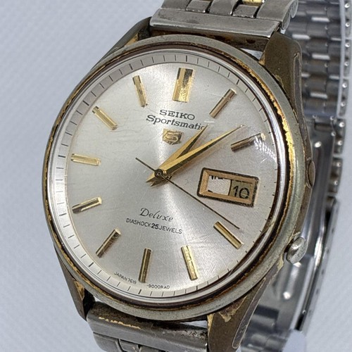 Seiko sportsmatic deluxe - seiko, 5