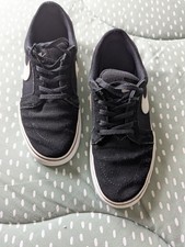 Womens Nike Black/White suede