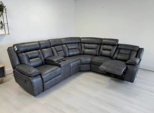 Nova grey corner sofa - nova,