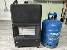 SUPERSER CALOR GAS PORTABLE BUTANE HEATER HOME OFFICE  GARAGE WITH FULL CYLINDER