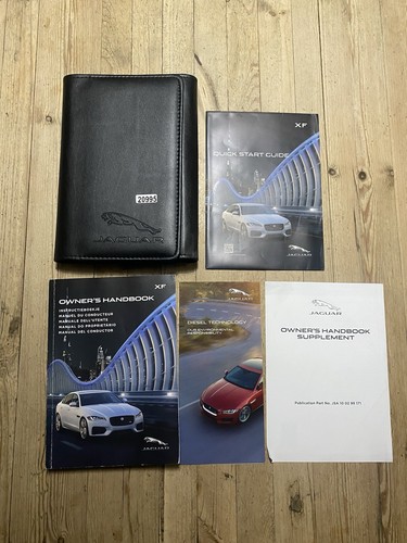 Jaguar owners manual - xf,