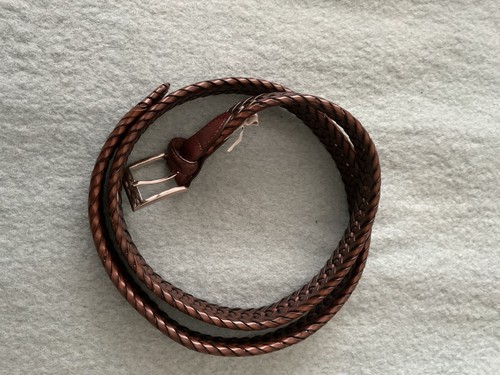 Men bonded leather braided - bonded,