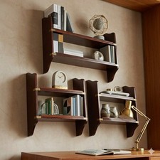 Antique shelves navy - antique,