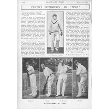 CRICKET Players of Lancashire