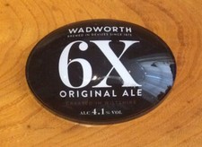 Wadworth original ale oval - wadworth, 6x
