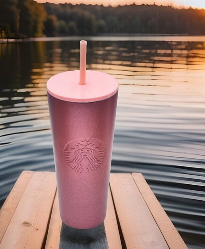 Starbucks rose gold pink - starbucks,